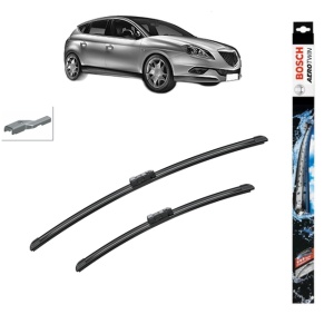 Set stergatoare auto LANCIA DELTA III (844_) din 2008-2014, Bosch Aerotwin, din cauciuc siliconat rezistent