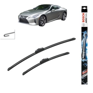 Set stergatoare auto LEXUS LC Coupe (_Z10_) din 2016-2018, Bosch Aerotwin Retrofit, din cauciuc siliconat rezistent