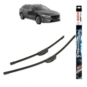 Set stergatoare auto MAZDA 6 Estate Van (GJ) din 2013-2016, Bosch Aerotwin, din cauciuc siliconat rezistent