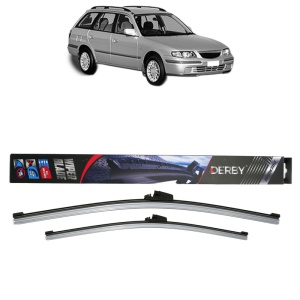 Set stergatoare auto MAZDA 626 V Station Wagon (GW) din 1998-2002, Derby, din cauciuc siliconat rezistent - Img 1