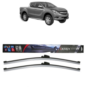 Set stergatoare auto MAZDA BT-50 Pickup (CD, UN) din 2006-2015, Derby, din cauciuc siliconat rezistent