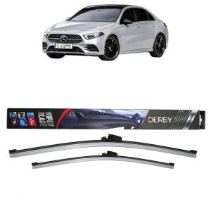 Set stergatoare auto MERCEDES-BENZ A-CLASS Saloon (V177) din 2018-2020, Derby, din cauciuc siliconat rezistent