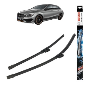 Set stergatoare auto MERCEDES-BENZ CLA Shooting Brake (X117) din 2015-2019, Bosch Aerotwin, din cauciuc siliconat rezistent