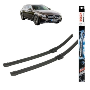 Set stergatoare auto MERCEDES-BENZ E-CLASS All-Terrain (S213) din 2017-2023, Bosch Aerotwin, din cauciuc siliconat rezistent