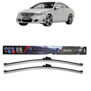 Set stergatoare auto MERCEDES-BENZ E-CLASS Coupe (C207) din 2009-2016, Derby, din cauciuc siliconat rezistent