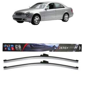 Set stergatoare auto MERCEDES-BENZ E-CLASS Platform/Chassis (VF211) din 2003-2009, Derby, din cauciuc siliconat rezistent