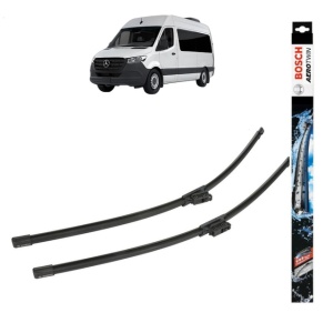 Set stergatoare auto MERCEDES-BENZ SPRINTER 3,5-t Tourer Bus (B907) din 2018-2021, Bosch Aerotwin, din cauciuc siliconat rezistent