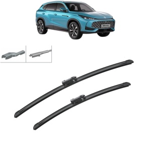 Set stergatoare auto MG HS (AS33) din 2024-2025, Bosch Aerotwin, din cauciuc siliconat rezistent - Img 8
