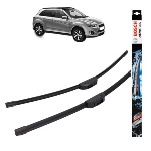 Set stergatoare auto MITSUBISHI ASX (GA_W_) din 2010-2015, Bosch Aerotwin Retrofit, din cauciuc siliconat rezistent - Img 1