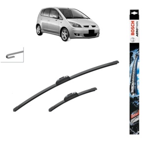 Set stergatoare auto MITSUBISHI COLT VI (Z3_A, Z2_A) din 2004-2012, Bosch Aerotwin Retrofit, din cauciuc siliconat rezistent