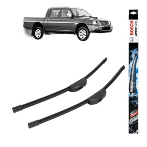 Set stergatoare auto MITSUBISHI L200 (K7_T, K6_T, K5_T) din 1996-2007, Bosch Aerotwin Retrofit, din cauciuc siliconat rezistent