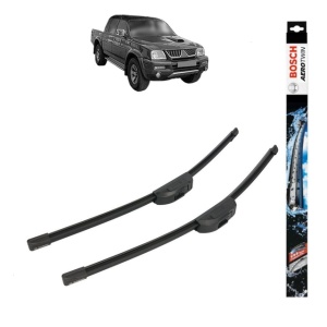 Set stergatoare auto MITSUBISHI L200 Platform/Chassis (K6_T, K7_T) din 1996-2003, Bosch Aerotwin Retrofit, din cauciuc siliconat rezistent