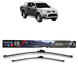 Set stergatoare auto MITSUBISHI L200 / TRITON Platform/Chassis (KA_T, KB_T) din 2008-2015, Derby, din cauciuc siliconat rezistent