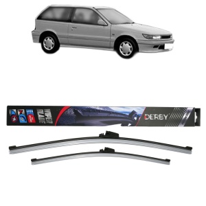 Set stergatoare auto MITSUBISHI LANCER IV Hatchback (C6_A, C7_A) din 1992-1994, Derby, din cauciuc siliconat rezistent