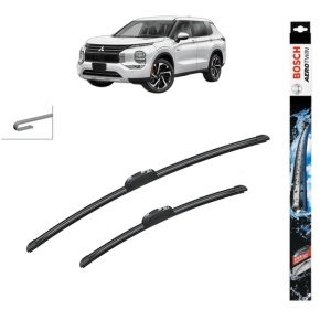 Set stergatoare auto MITSUBISHI OUTLANDER IV (GM_W, DG, GN_W) din 2021-2025, Bosch Aerotwin Retrofit, din cauciuc siliconat rezistent