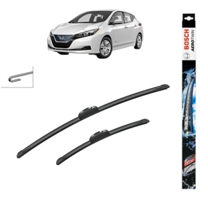 Set stergatoare auto NISSAN LEAF (ZE1) din 2017-2019, Bosch Aerotwin Retrofit, din cauciuc siliconat rezistent
