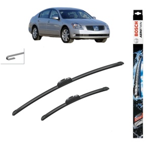 Set stergatoare auto NISSAN MAXIMA VI (A34) din 2006-2008, Bosch Aerotwin Retrofit, din cauciuc siliconat rezistent