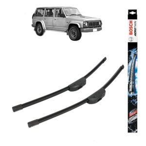 Set stergatoare auto NISSAN PATROL III/2 Station Wagon (W260) din 1989-1995, Bosch Aerotwin Retrofit, din cauciuc siliconat rezistent