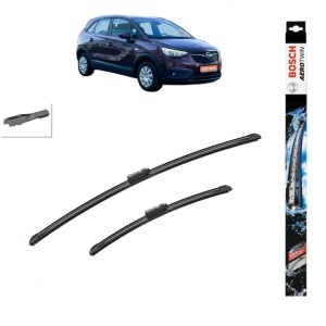 Set stergatoare auto OPEL CROSSLAND X Van din 2018-2019, Bosch Aerotwin, din cauciuc siliconat rezistent