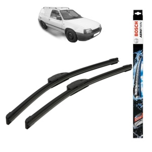 Set stergatoare auto OPEL KADETT E Estate Van (T85) din 1984-1993, Bosch Aerotwin Retrofit, din cauciuc siliconat rezistent