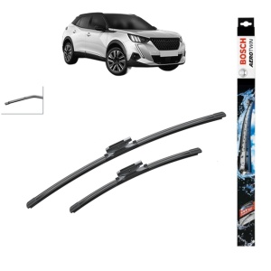 Set stergatoare auto PEUGEOT 2008 II (UD_, US_, UY_, UJ_, UR_, UC_) din 2019-2025, Bosch Aerotwin, din cauciuc siliconat rezistent