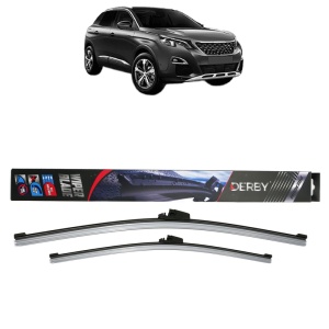 Set stergatoare auto PEUGEOT 3008 Van (MR_, MC_, MJ_) din 2016-2018, Derby, din cauciuc siliconat rezistent
