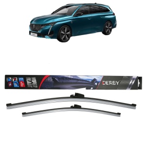 Set stergatoare auto PEUGEOT 308 SW II (LC_) din 2014-2021, Derby, din cauciuc siliconat rezistent