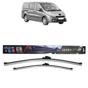 Set stergatoare auto PEUGEOT EXPERT TEPEE (VF3X_) din 2007-2016, Derby, din cauciuc siliconat rezistent - Img 1