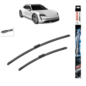 Set stergatoare auto PORSCHE TAYCAN Cross Turismo (Y1B) din 2020-2023, Bosch Aerotwin, din cauciuc siliconat rezistent