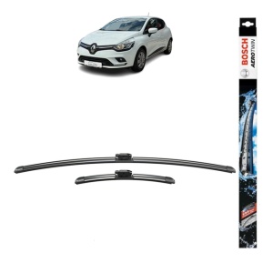 Set stergatoare auto RENAULT CLIO V (B7_) din 2019-2022, Bosch Aerotwin, din cauciuc siliconat rezistent