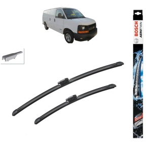 Set stergatoare auto RENAULT EXPRESS MPV din 2021, Bosch Aerotwin, din cauciuc siliconat rezistent