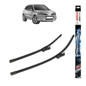 Set stergatoare auto RENAULT KOLEOS I (HY_) din 2008-2013, Bosch Aerotwin, din cauciuc siliconat rezistent
