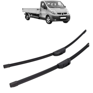 Set stergatoare auto RENAULT TRAFIC II Platform/Chassis (EL) din 2001-2007, Bosch Aerotwin Retrofit, din cauciuc siliconat rezistent - Img 7