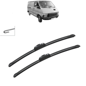 Set stergatoare auto RENAULT TRAFIC Van (T_, P_, V_) din 1980-2001, Bosch Aerotwin Retrofit, din cauciuc siliconat rezistent - Img 8