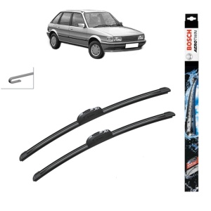 Set stergatoare auto ROVER MAESTRO Hatchback din 1990-1995, Bosch Aerotwin Retrofit, din cauciuc siliconat rezistent