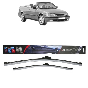 Set stergatoare auto SAAB 9-3 Cabriolet (YS3D) din 1998-2003, Derby, din cauciuc siliconat rezistent