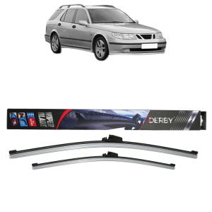 Set stergatoare auto SAAB 9-5 Estate (YS3E) din 1998-2009, Derby, din cauciuc siliconat rezistent