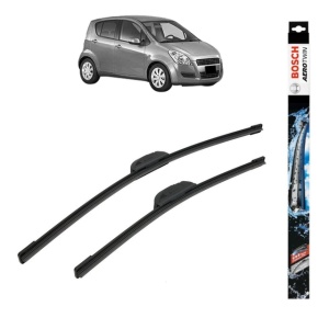 Set stergatoare auto SUZUKI SPLASH (EX) din 2008-2012, Bosch Aerotwin Retrofit, din cauciuc siliconat rezistent