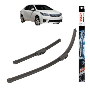 Set stergatoare auto TOYOTA COROLLA Saloon (_E18_, ZRE1_) din 2013-2019, Bosch Aerotwin Retrofit, din cauciuc siliconat rezistent - Img 1