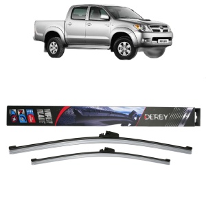 Set stergatoare auto TOYOTA HILUX VII Pickup (_N1_, _N2_, _N3_) din 2004-2015, Derby, din cauciuc siliconat rezistent