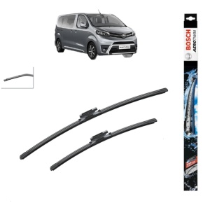 Set stergatoare auto TOYOTA PROACE VERSO Bus (MPY_) din 2016-2025, Bosch Aerotwin, din cauciuc siliconat rezistent