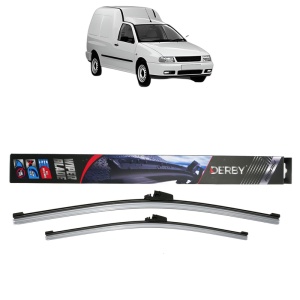 Set stergatoare auto VOLKSWAGEN CADDY II Box Body/MPV (9K9A) din 1995-2004, Derby, din cauciuc siliconat rezistent - Img 1