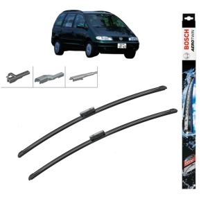 Set stergatoare auto VOLKSWAGEN SHARAN Box Body/MPV (7M_) din 1996-2010, Bosch Aerotwin Multi, din cauciuc siliconat rezistent