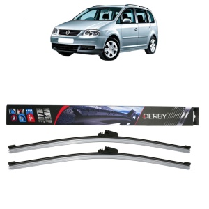 Set stergatoare auto VOLKSWAGEN TOURAN Box Body/MPV (1T1, 1T2) din 2003-2010, Derby, din cauciuc siliconat rezistent