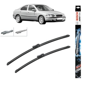 Set stergatoare auto VOLVO S60 I (384) din 2000-2010, Bosch Aerotwin, din cauciuc siliconat rezistent