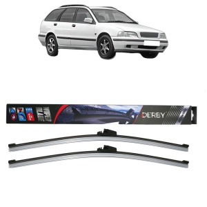 Set stergatoare auto VOLVO V40 Estate (645) din 1995-2004, Derby, din cauciuc siliconat rezistent