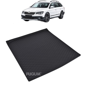 Tavita Portbagaj Skoda Superb Iii din 09.2015 - 11.2023 Portbagaj Superior Fara Podea Reglabila Pe Inaltime, Caroserie Combi