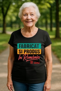 Tricou Cadou Aniversare Damă - Model Fabricat si Produs în România XX ani - Img 74