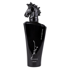 Apa de Parfum Maahir Black Edition, Lattafa, Barbati 100ml Parfum arabesc - Img 2