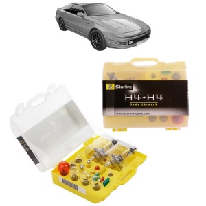 Kit trusa Set becuri H4 compatibila cu FORD USA PROBE II (ECP) din 1993-1998, bec far, semnalizare , pozitie, iluminare numar, frana, plafoniera, stop frana